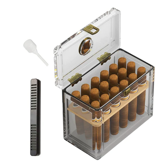 Cigar Humidor - Transparent