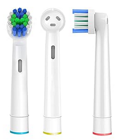 Compatible Replacement Toothbrush Heads for Oral B