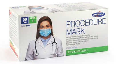 Disposable 3 Layer Masks - Level 1, 2 and 3