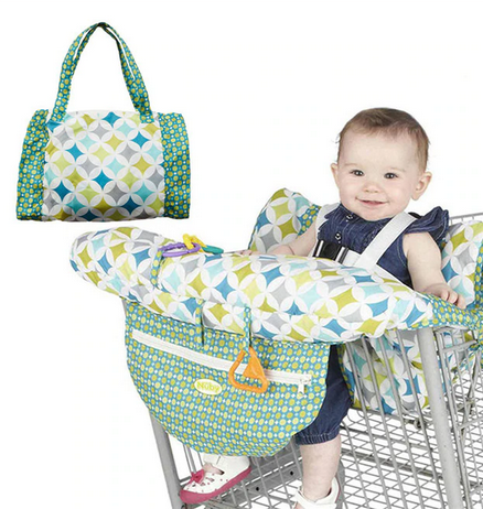 Shopping Cart Cover with  Built-in Harness System - 8 Styles