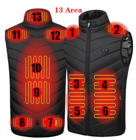 Heated Vest with Bonus Power Bank