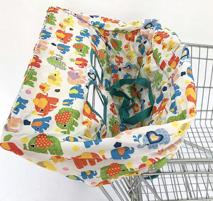 Shopping Cart Cover with  Built-in Harness System - 8 Styles